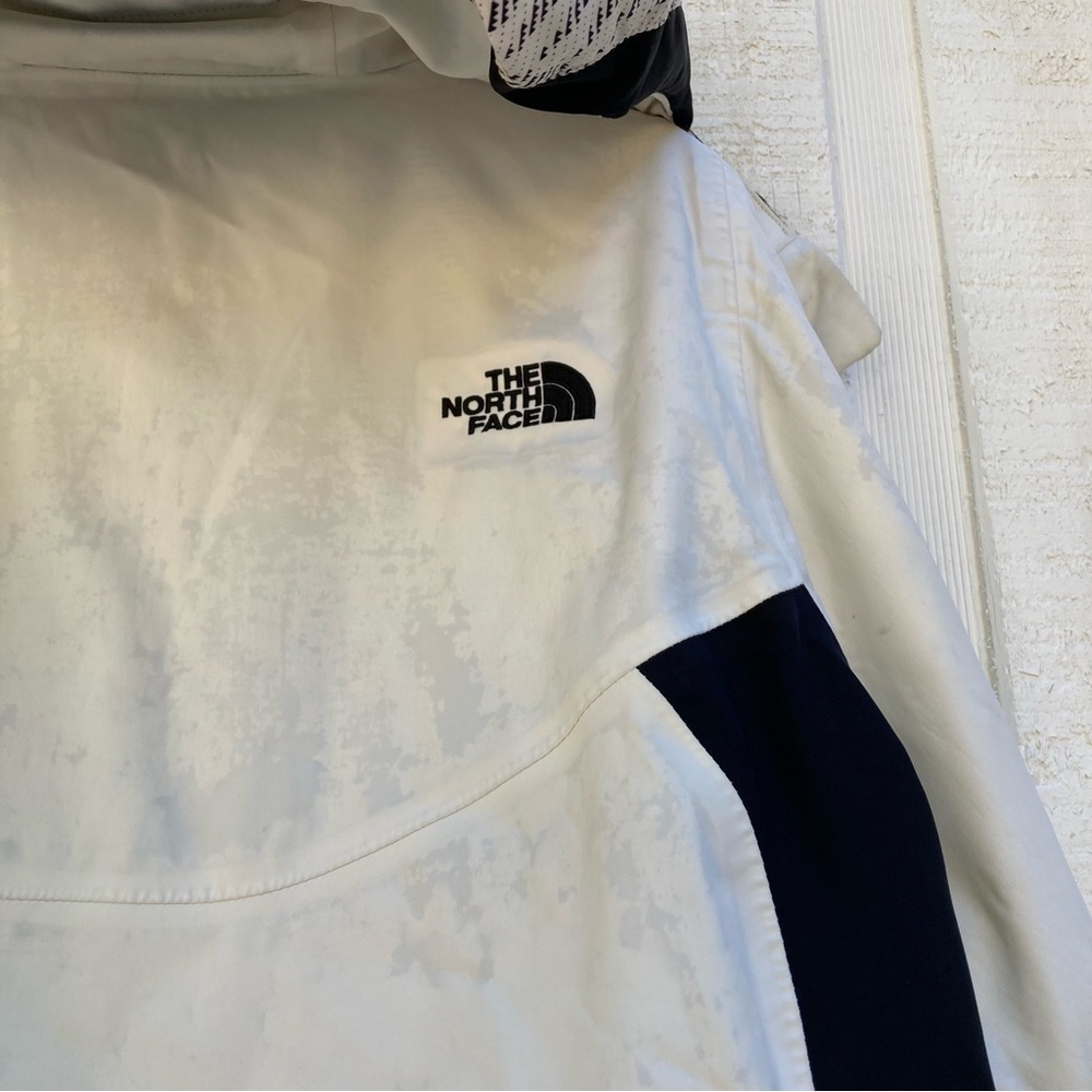THE North Face Varius Guide Jacket - Women's Cream Black Waterproof Wind Medium - Picture 8 of 11